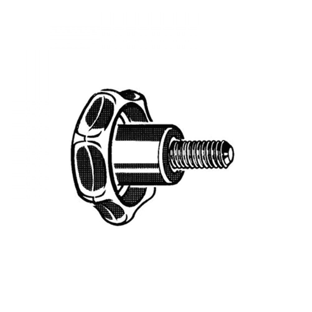 DIN 6336 L Star Grip, Type L, Knob Bolt